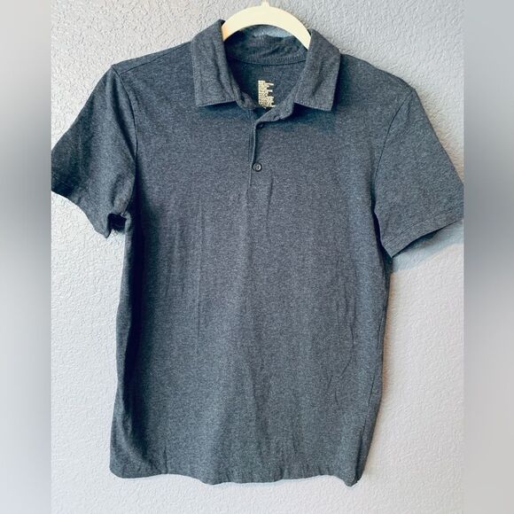 H&M Other - H&M Basic Heather Navy Polo | Small